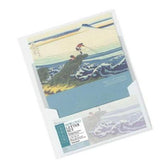 Taccia Ukiyo-e Letter Set - Hokusai Fukakihanada