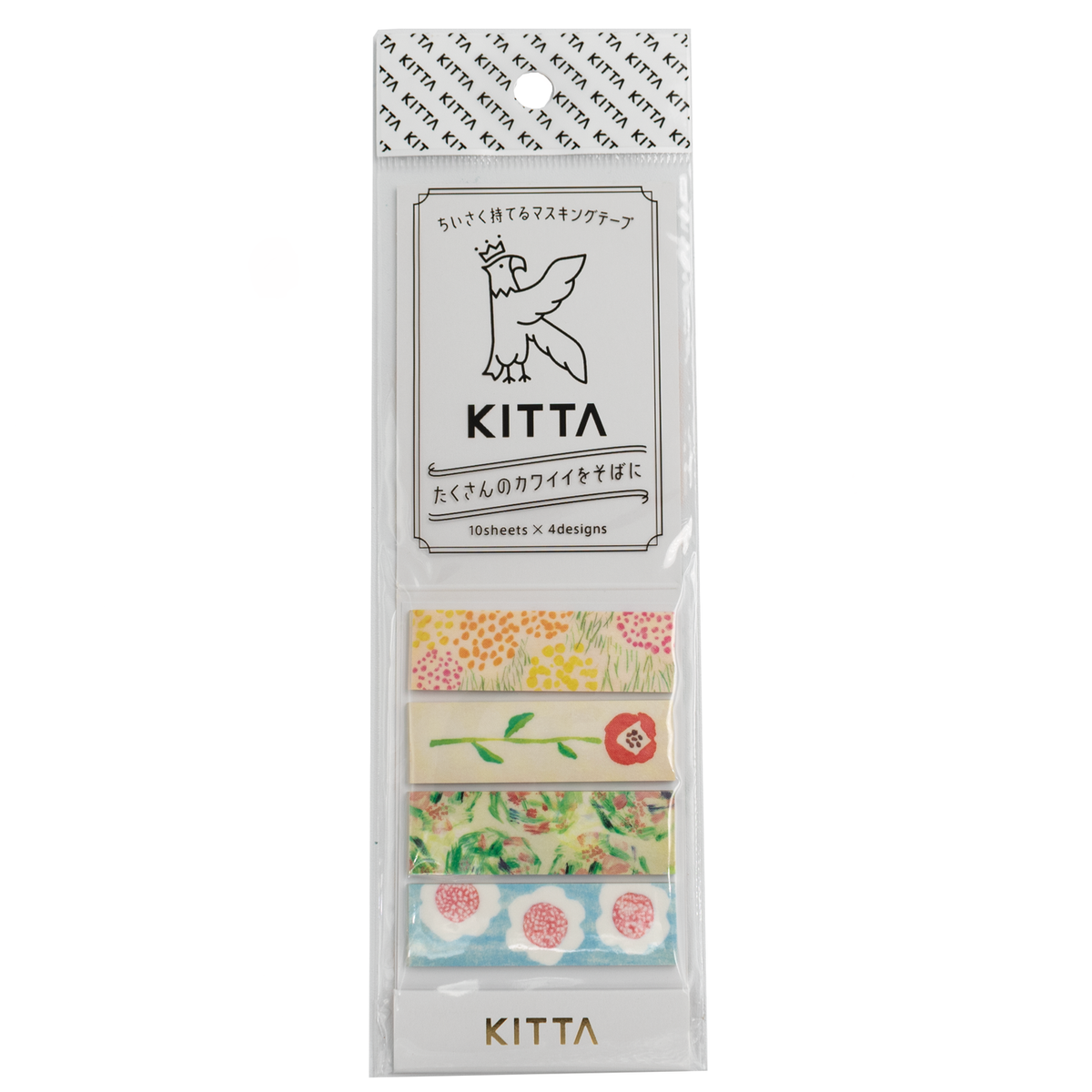 Kitta - Washi tape - Flower 2