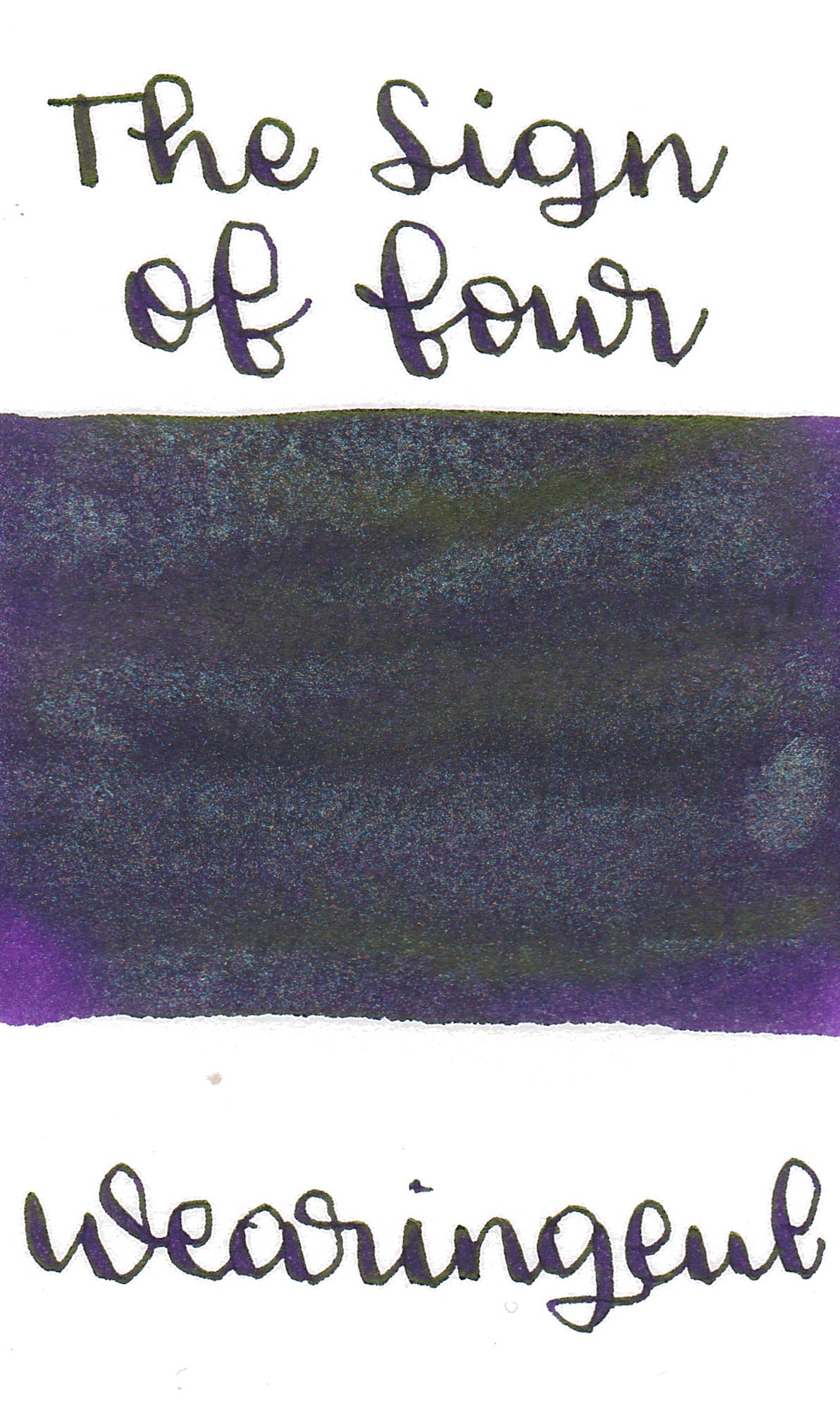 Wearingeul - Arthur Conan Doyle - The Sign of Four