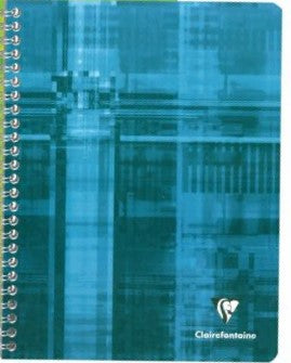 Clairefontaine Classics A5 Side Wirebound Notebook- Lined (90 Sheets)