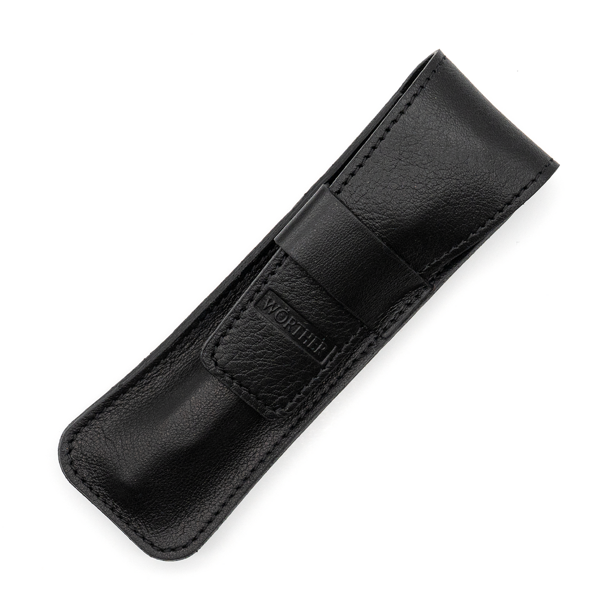 Worther Shorty Mechanical Pencil - Alum Clutch with Leather Case