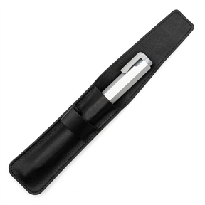 Worther Shorty Mechanical Pencil - Alum Clutch with Leather Case