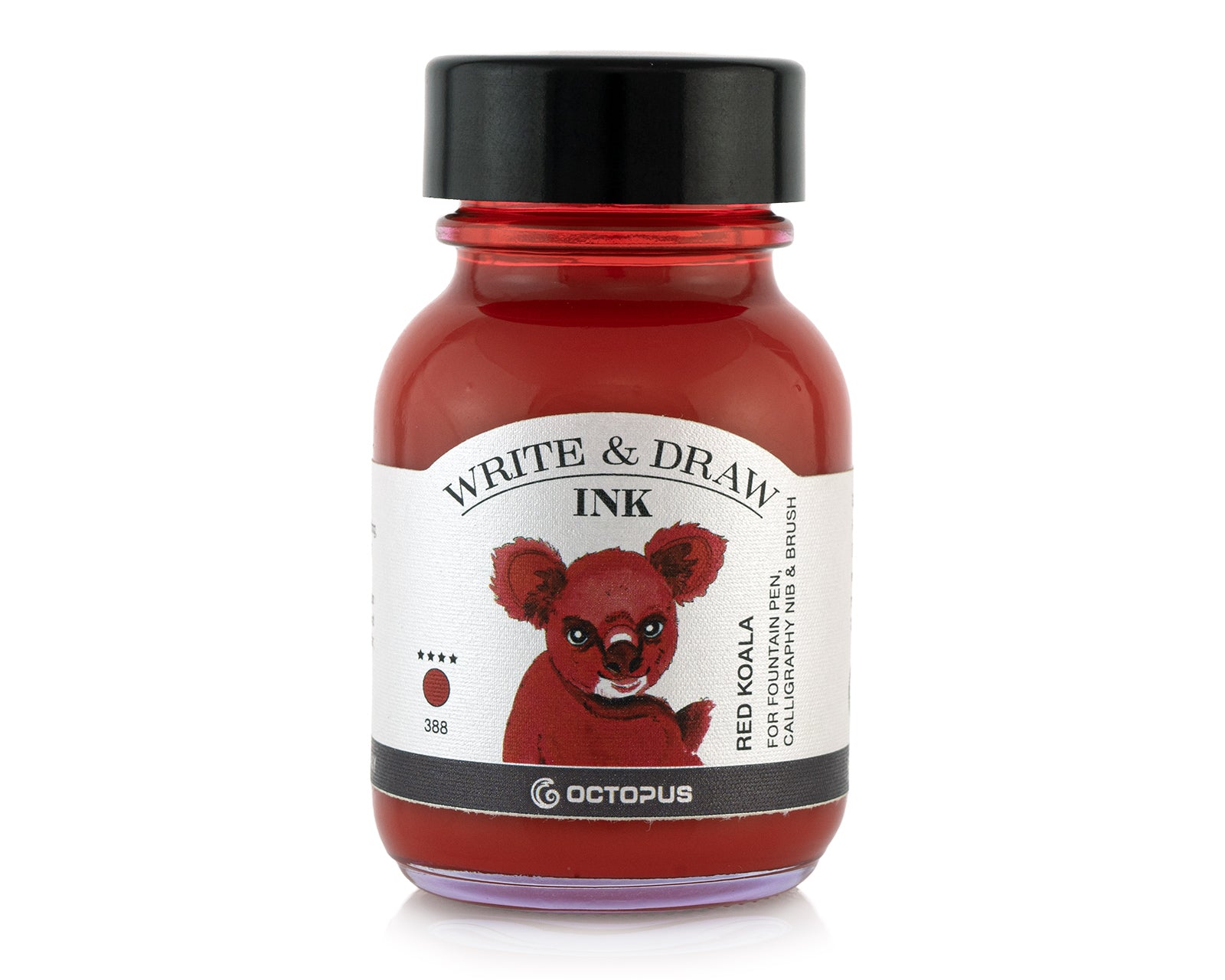Octopus Write and Draw Ink 388 Red Koala