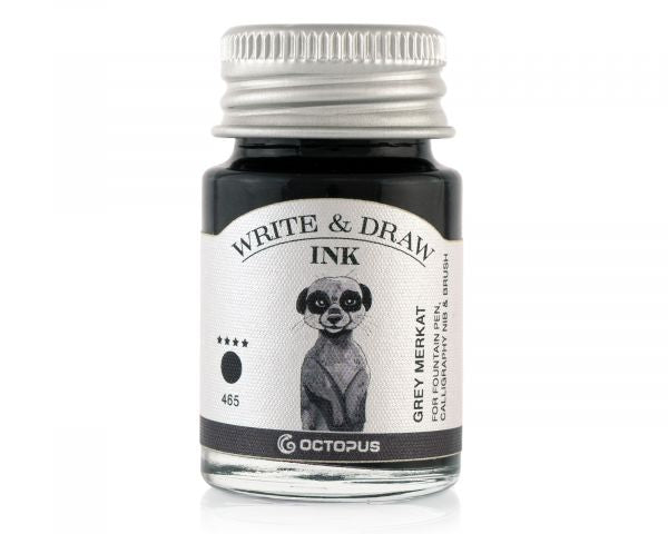 Octopus Write and Draw Ink 465 Grey Merkat
