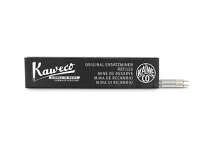 The Kaweco Ball Pen Refill in black with a line width of 0.5mm puts utter precision on the paper. It's perfectly suitable for precise drawings, small and fine writings, as well as entries in the bullet journal.