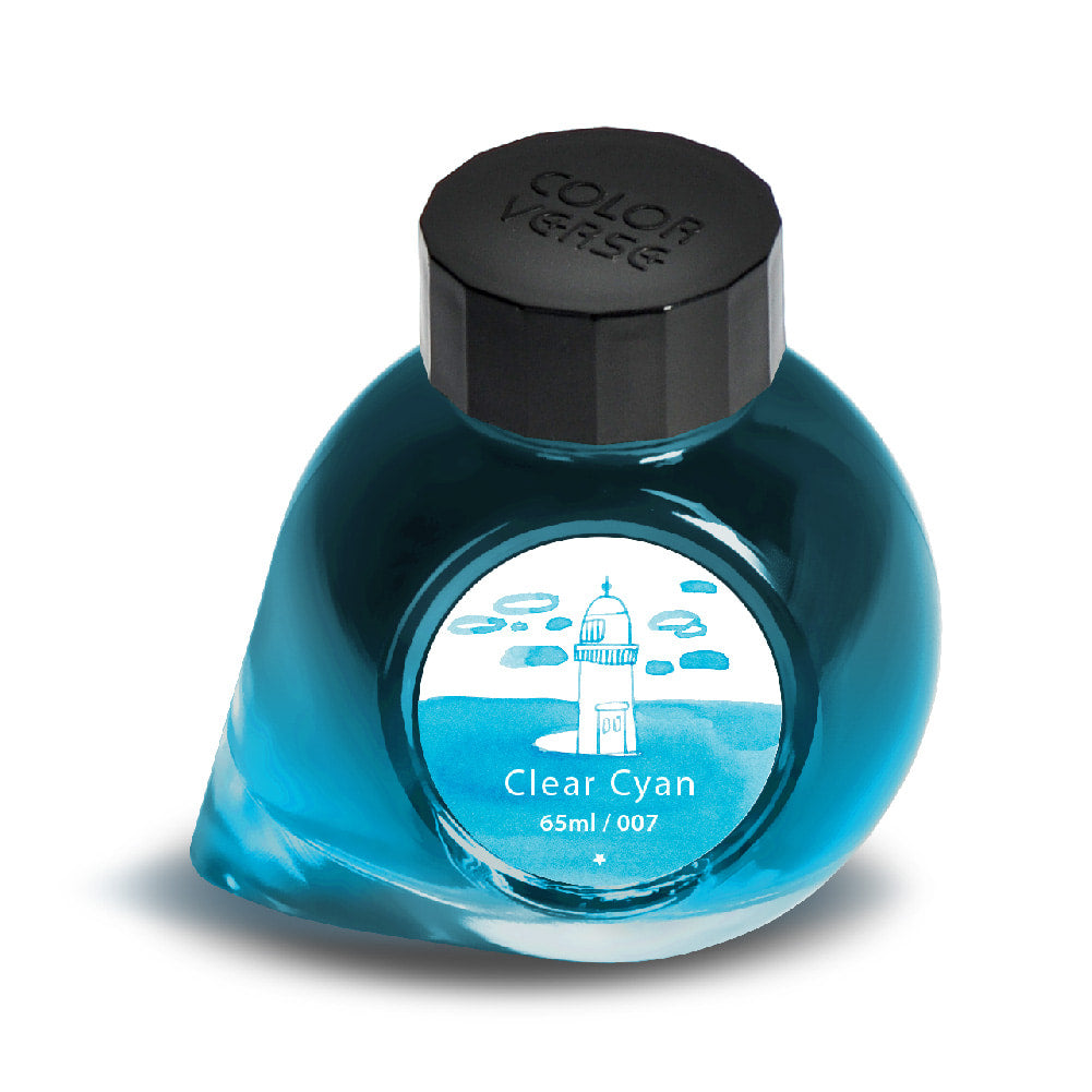 Colorverse Project No. 007 Clear Cyan
