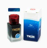 TWSBI Navy is a deep blue fountain pen ink. TWSBI is based in Taiwan and the ink is produced in China.