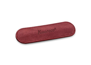 Kaweco Sport Velour Pouch - 1 Pen Bordeaux