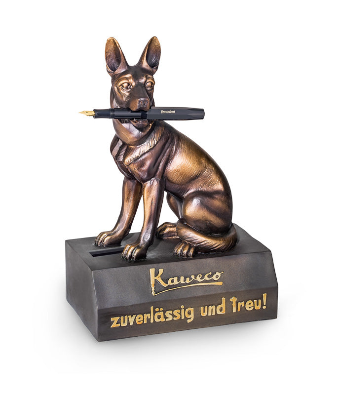 Kaweco German Shepherd Pen Holder Coin Bank