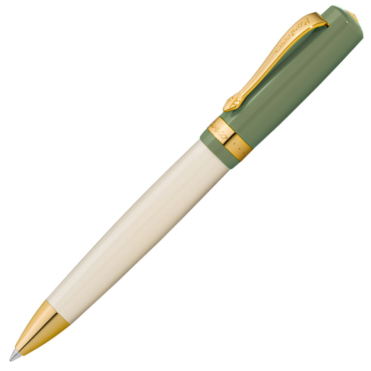 Kaweco Student 60's Swing Green & Ivory Ballpoint