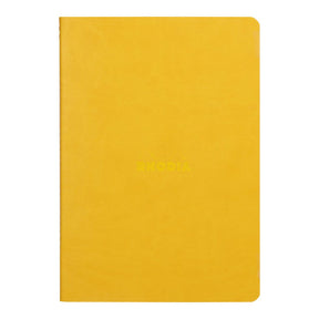 Rhodia Sewn Spine Rhodiarama A5 Notebook Yellow