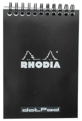 Rhodia #13 Black Top Wirebound Notepad