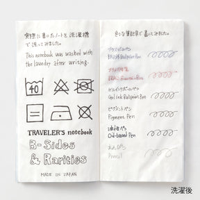 Traveler's Company Regular Sized Refill - Washable Paper