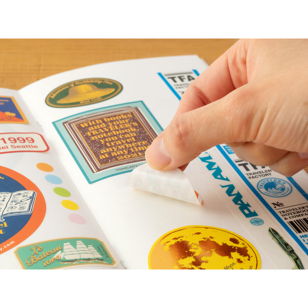 a REUSABLE sticker paper TN 😱 *NEW* by Traveler's Company: sticker release  paper! B-sides & Rarities 