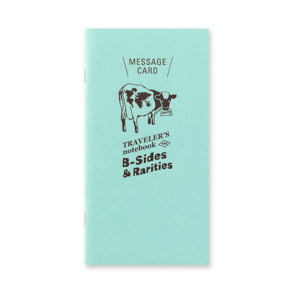 Traveler's Company Regular Sized Refill - Message Card