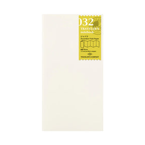 Traveler's Company Regular Sized Refill 032 - Accordion Fold Paper