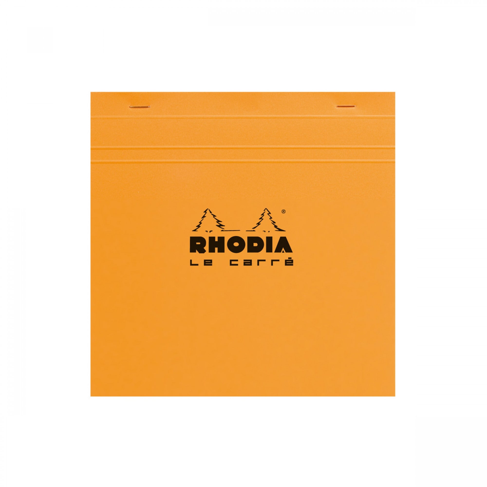 Classic Rhodia pads, with acid-free extra white paper, microperforated sheets, stiff back cover and reinforced staples.  Measures 5 3/4 x 5 3/4" 80 Sheets (160 Pages) Graph Paper Paper Weight: 80 GSM Orange Coated Cardboard Cove