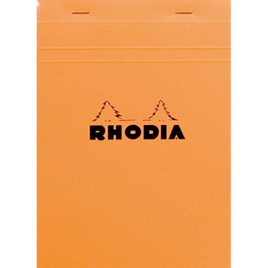 Rhodia #16 Classic Staplebound Notebook - Orange