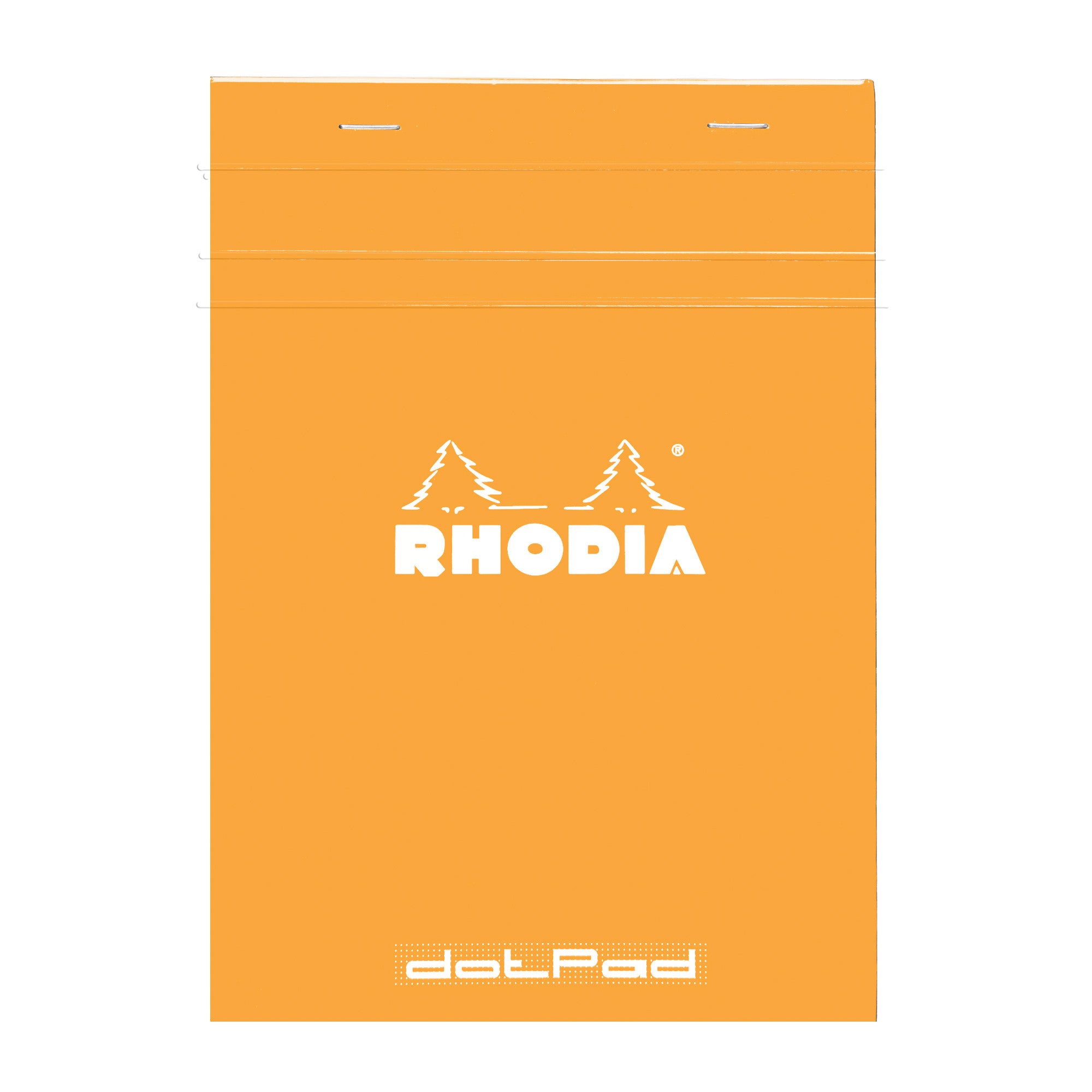 Rhodia #16 Classic Staplebound Notebook - Orange