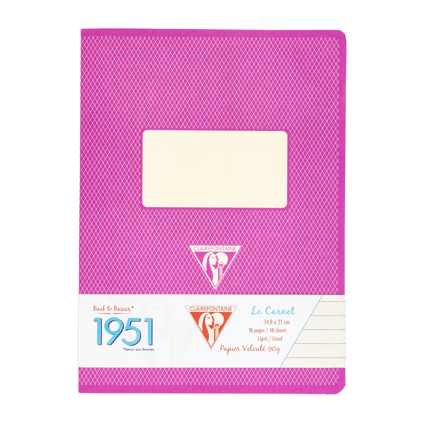 Clairefontaine 1951 Collections A5 Staplebound Notebook (48 Sheets)