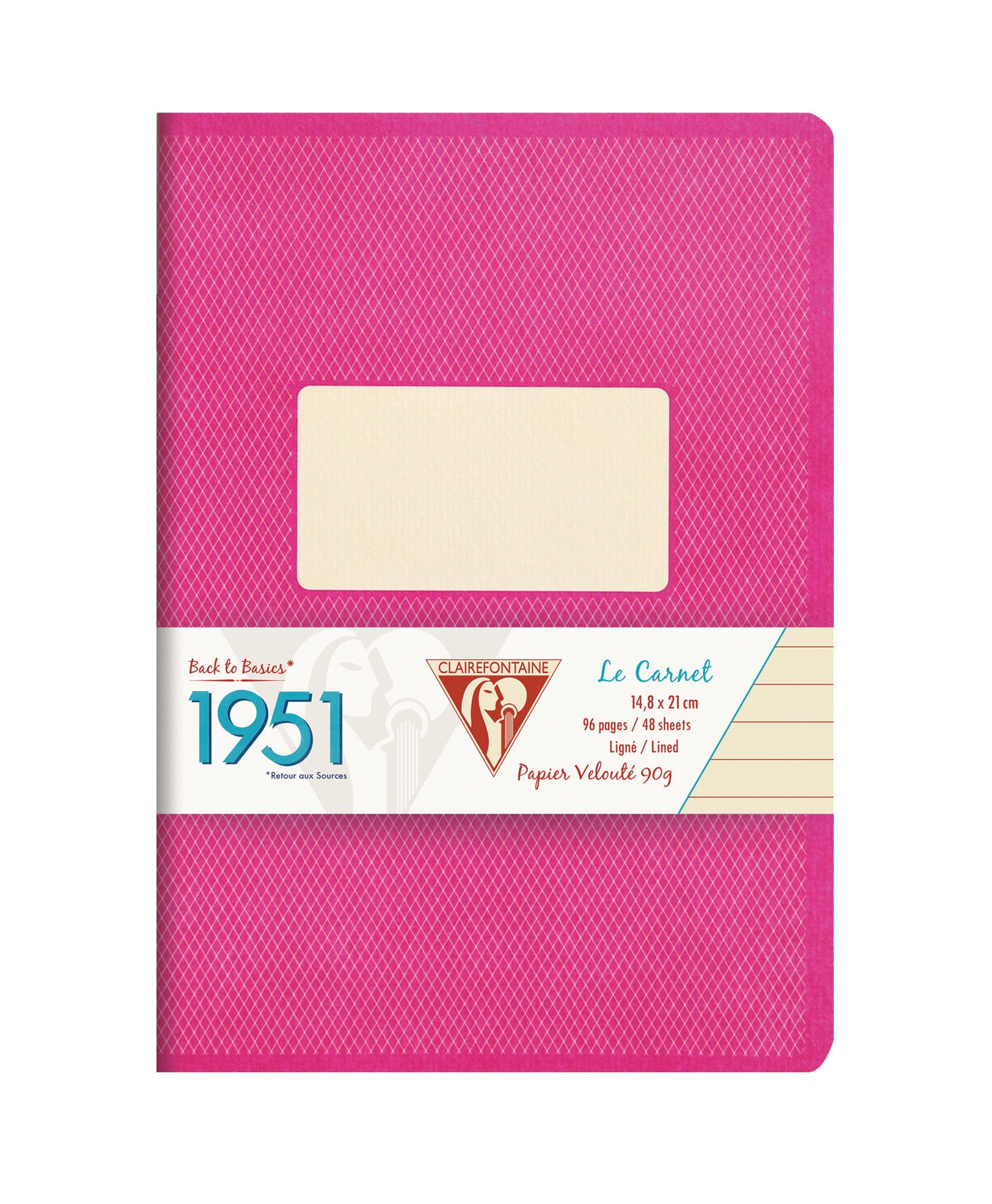 Clairefontaine 1951 Collections A5 Staplebound Notebook (48 Sheets)