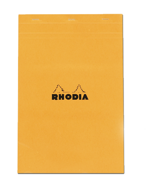Rhodia #19 Classic Staplebound Notebook - Orange