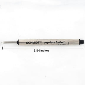 Schmidt Short Capless System Rollerball Refill- Black