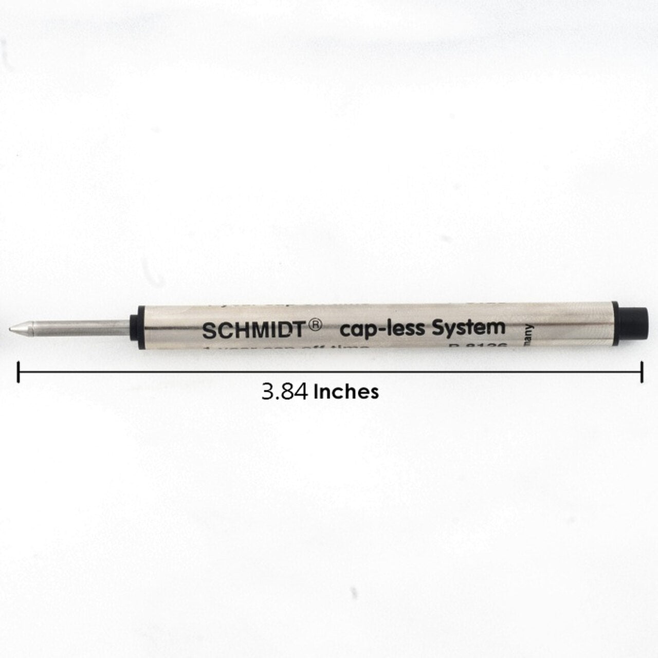 Schmidt 8126 Short Capless System Rollerball Refill- Green