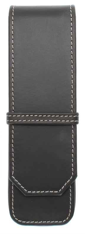 Franklin Christoph 2 Pen Black FxCel Leather
