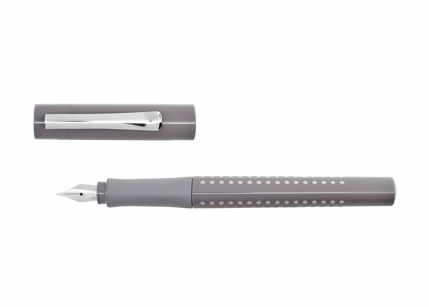 Faber-Castell GRIP 2010 Dapple Grey Fountain