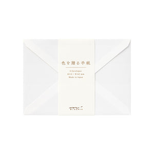 Midori Envelopes - Giving A Color White