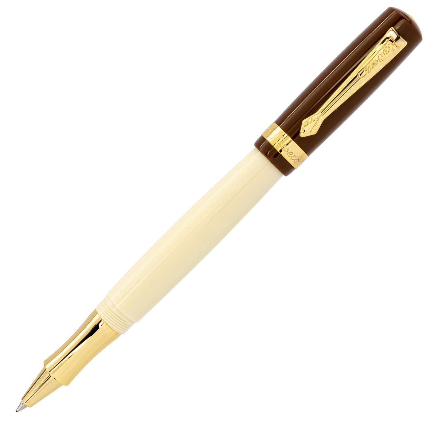 Kaweco Student 20's Jazz Brown & Ivory Rollerball