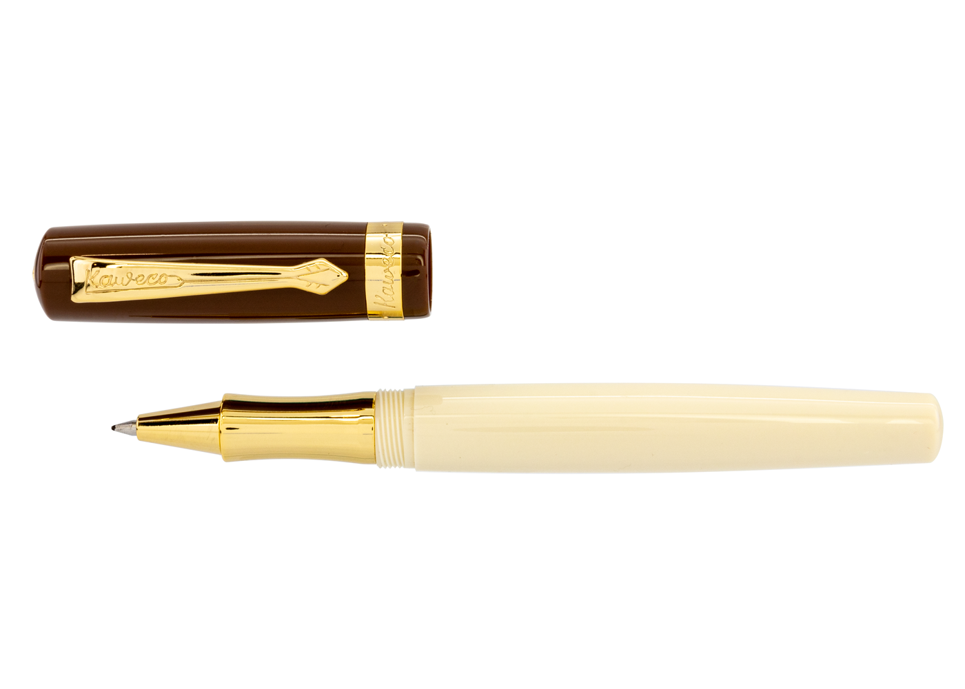 Kaweco Student 20's Jazz Brown & Ivory Rollerball