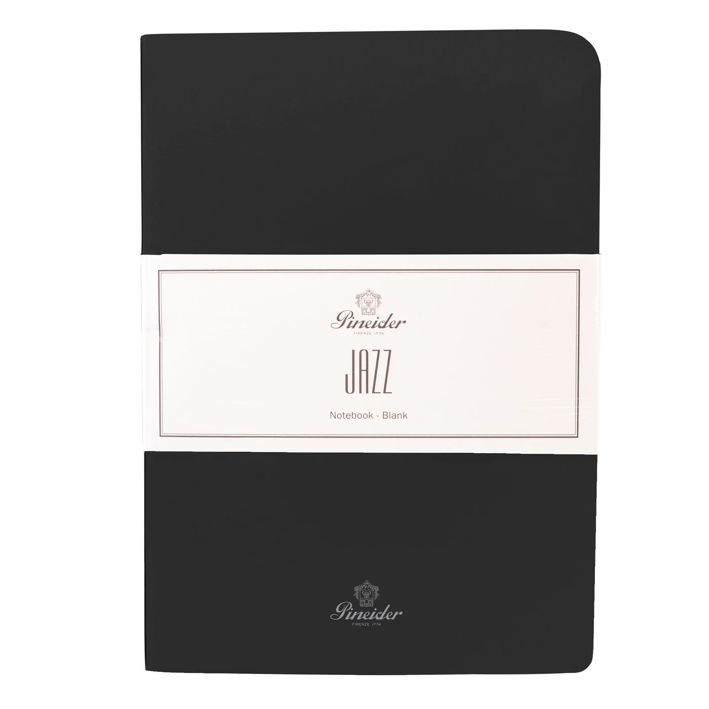 Pineider Jazz Notebook 19x27cm - Black