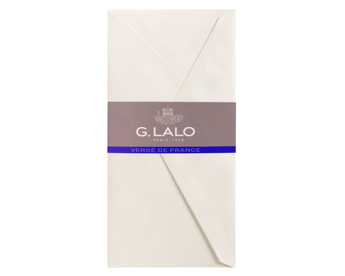 LALO Etui de 50 feuilles 160g LALO vergé 21x29,7cm. Coloris Blanc ≡ CALIPAGE