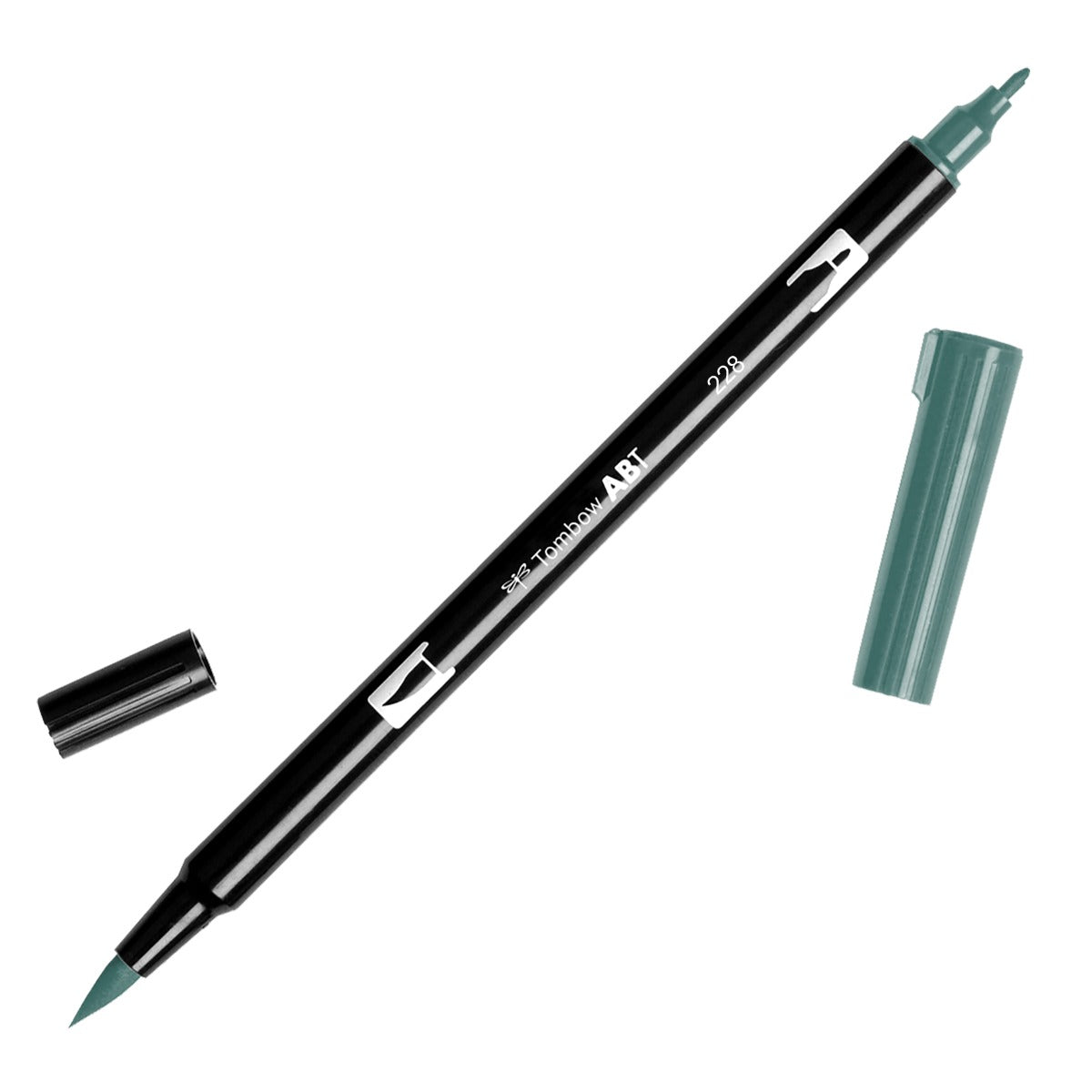 Tombow Dual Brush Pen 228 Gray Green