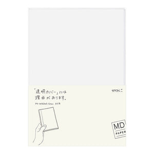 Midori MD Notebook Cover - A5 Clear