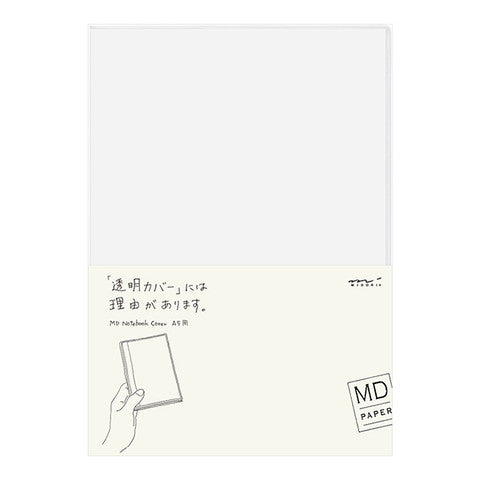 Midori MD A5 Clear Notebook Cover