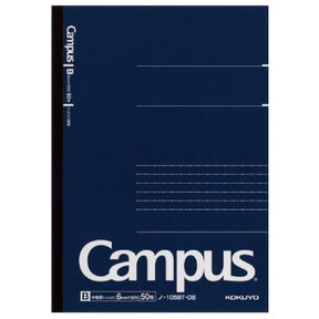 Kokuyo Campus A5 Notebook- Navy, Dotted Lines (50 Sheets)