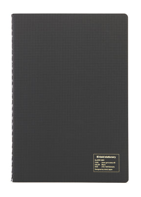 Kleid 2mm Grid Notes A5- Black