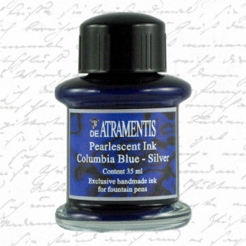 De Atramentis Pearlescent Columbia Blue Silver