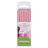 Jacques Herbin Pearlescent Glue Gun Sealing Wax - Pink