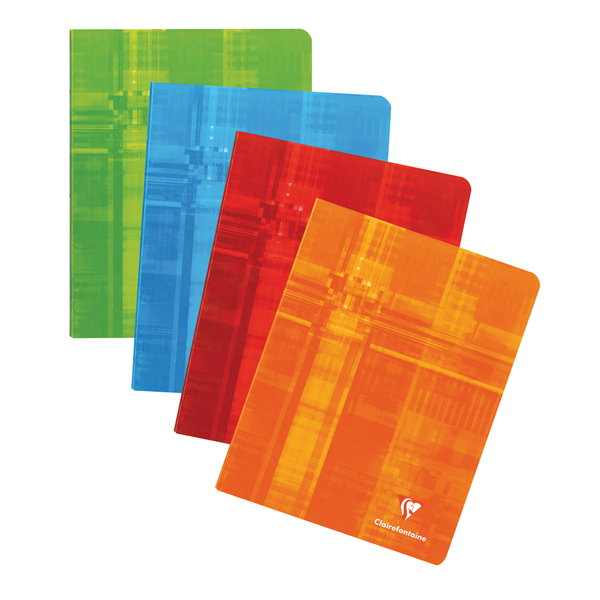 Clairefontaine Classics A5 Side Staplebound Notebook- French Ruled