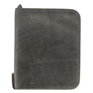 Galen Leather Co. Zippered 40 Slot Pen Case - Crazy Horse Smoky