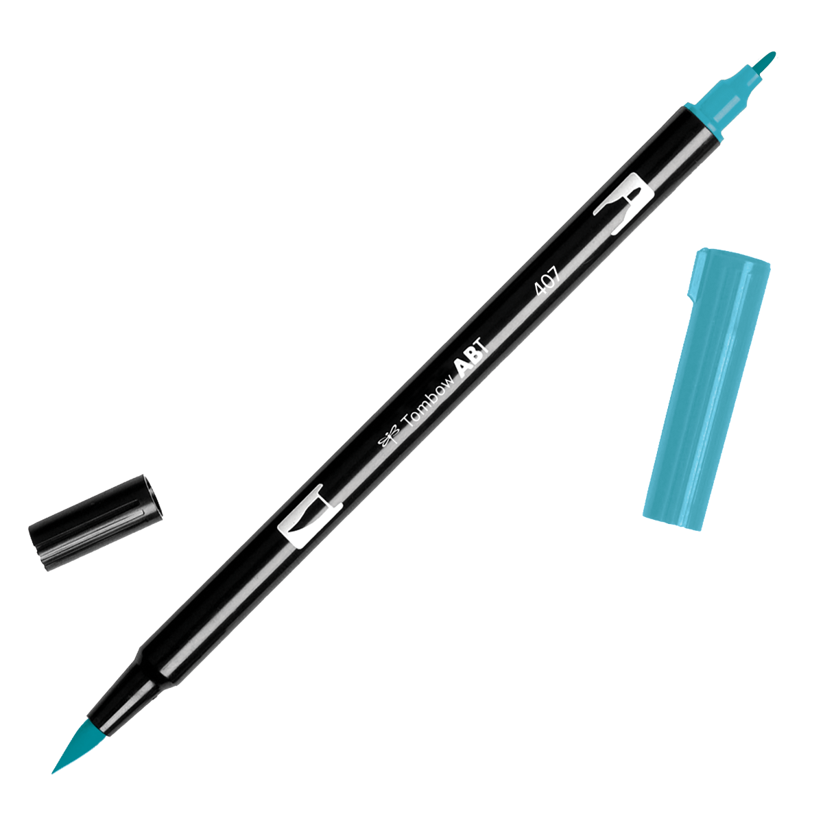Tombow Dual Brush Pen 407 Tiki Teal