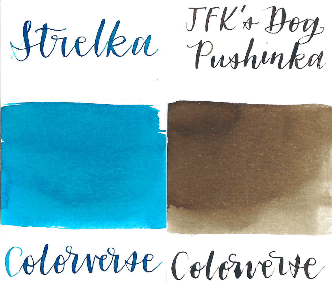 Colorverse 45 & 46 Strelka & JFK’s Dog Pushinka