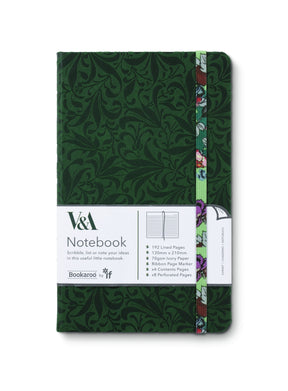 If V&A Bookaroo A5 Notebook- Sundour Pheasant