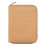 Galen Leather Co. Zippered 5 Slot Pen Case - Undyed Leather