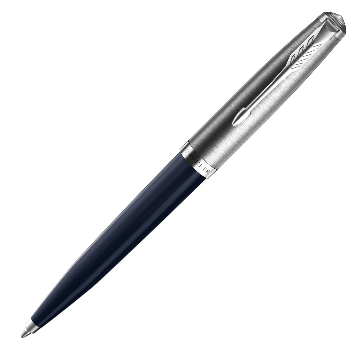 Parker 51 Midnight Blue with Chrome Trim Ballpoint Pen