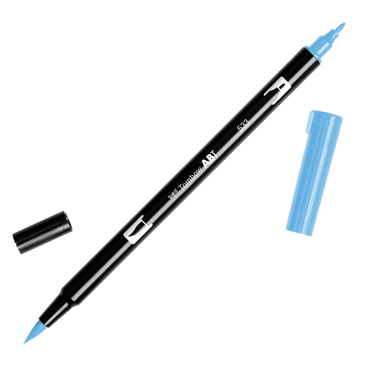 Tombow Dual Brush Pen 533 Peacock Blue